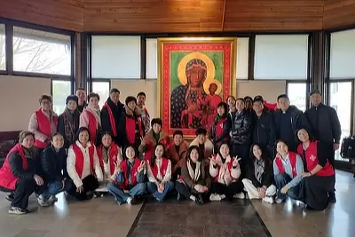 Pielgrzymka grupy chińskiej